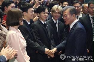 韩国明星和男团合影,星光熠熠的梦幻合影