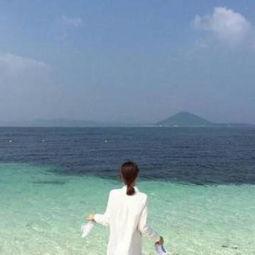 网红大海的背影照片,诠释独特魅力